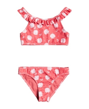 Toddler Girls Teeny Everglow Crop Top Bikini Set