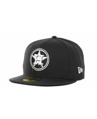 New Era - Houston Astros MLB Black and White Fashion 59FIFTY Cap