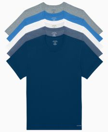 Men's Classic Crew Neck T-shirts, Pack of 5