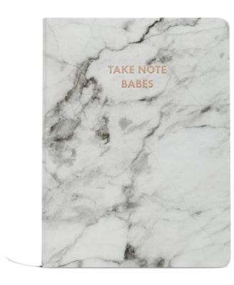 Skinnydip London - Marble-Print Notebook