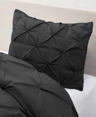 Pinch Pleat 3-Pc. Duvet Cover Set, Queen