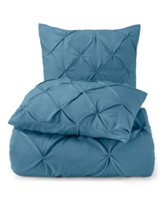Pinch Pleat 2-Pc. Duvet Cover Set, Twin