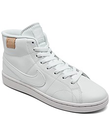 Women's Court Royale 2 Mid High Top Casual Sneakers from Finish Line