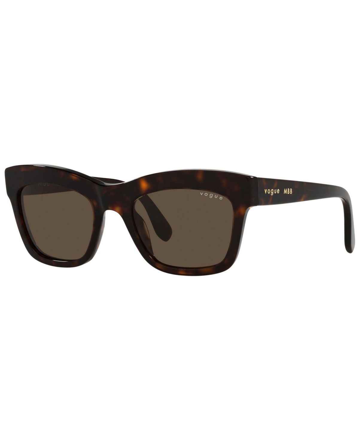 Mbb X Vogue Eyewear Sunglasses, VO5392S 50 - Dark Havana - Dark Brown