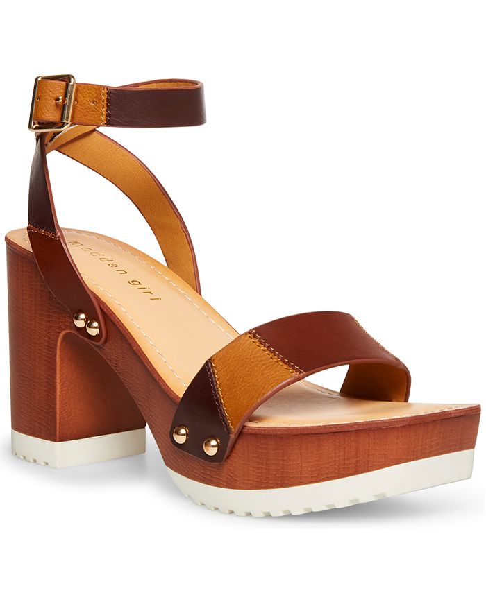 Madden girl best sale 2 buckle flatform