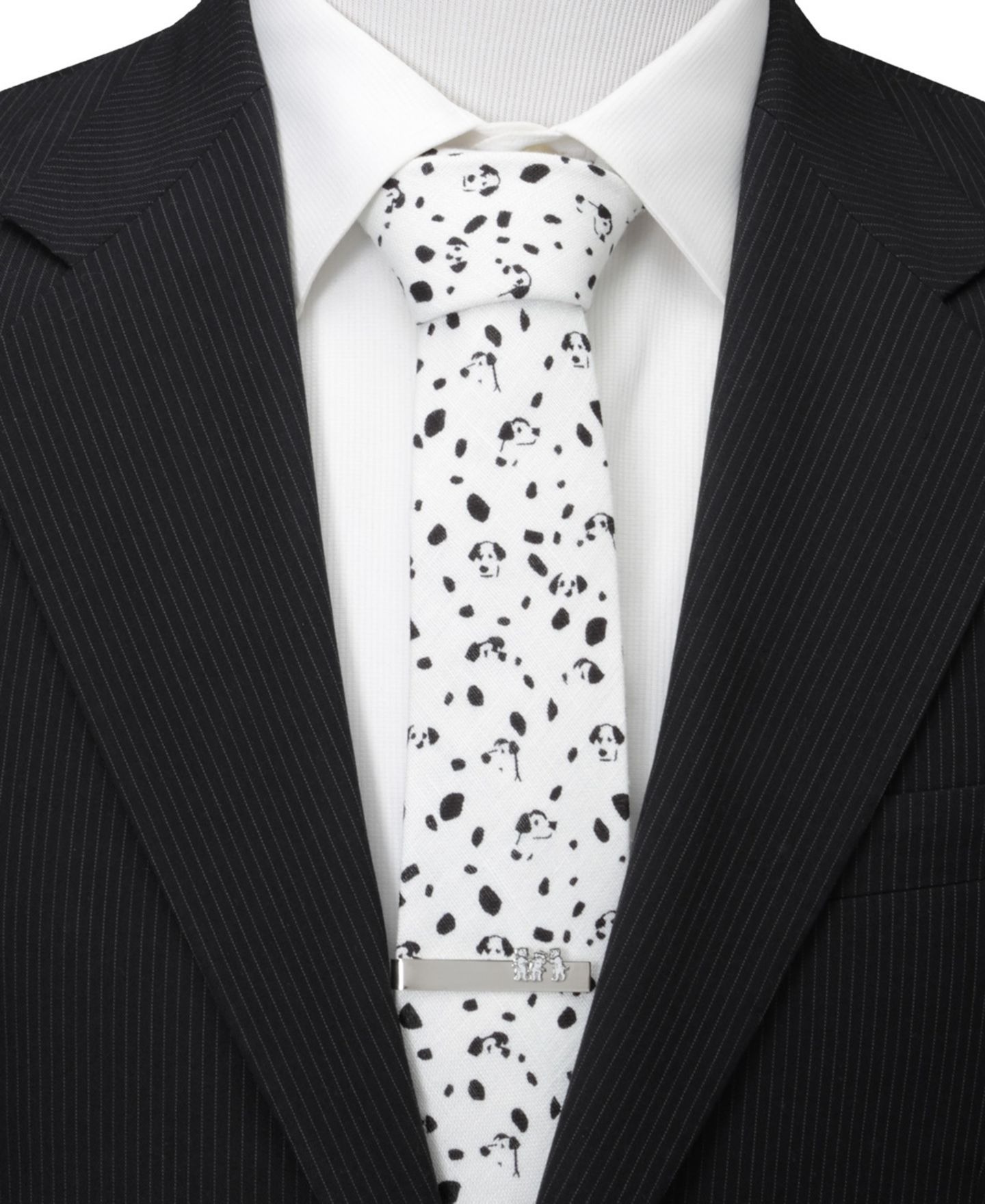 Мужской галстук Disney 101 Dalmatians Tie, цвет: Белый — фото 4