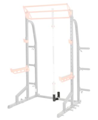 Bar Holder Attachment for Power Racks and Cages - Barbell Storage, Impact Resistant Coating, SF-XFA003