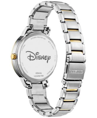 Mickey Mouse Two-Tone Stainless Steel Bracelet Watch 33mm