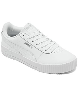 Puma Women's Carina Leather Casual Sneakers from Finish Line & Reviews - Finish Line Women's Shoes Shoes - Macy's