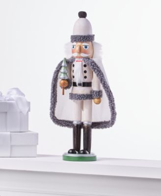 Holiday Lane - Cozy Christmas Wood Forest Nutcracker Figurine