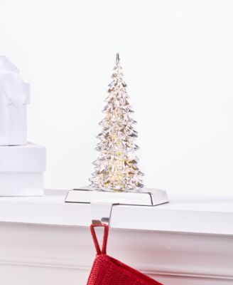 Holiday Lane - Shine Bright Light-Up Tree Stocking Holder
