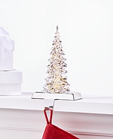 Shine Bright Light-Up Tree Stocking Holder, Created for Macy's