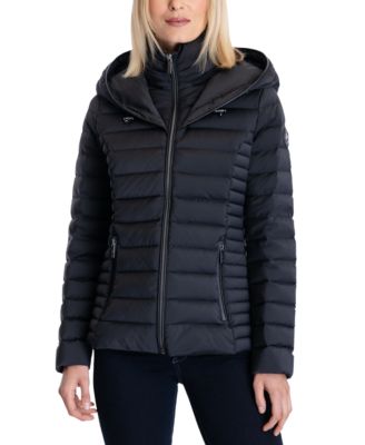 Michael Kors Women's Hooded Stretch 