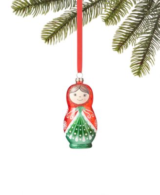 Holiday Lane - Around the World Russian Doll Ornament