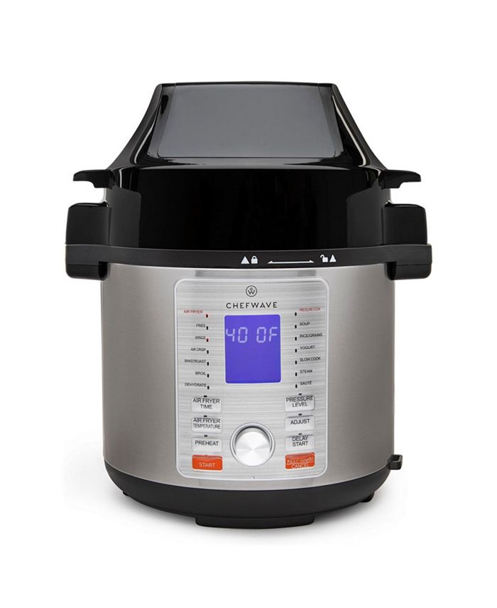 ChefWave Pressure Cooker and Air Fryer Swap Pot 6 Qt. Multi Cooker