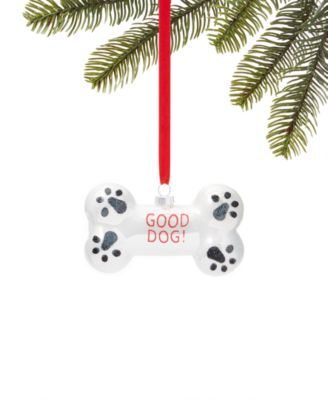 Holiday Lane - Pets Good Dog Bone Ornament