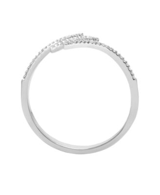 Diamond Lightning Bolt Ring (1/6 ct. t.w.) in 10k Gold Or White Gold, Created for Macy's