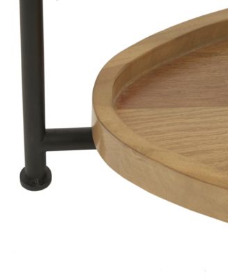 Beaumont 2 Tier Oval Coffee Table