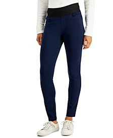 Pull-On Knit Ponte Pants, Created for Macy's