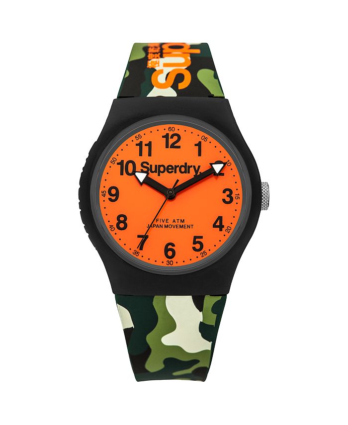 Montre Superdry Unisexe - Boîtier 38 Mm - Style Décontracté Et Urbain