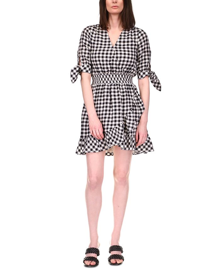 Michael kors 2025 gingham dress