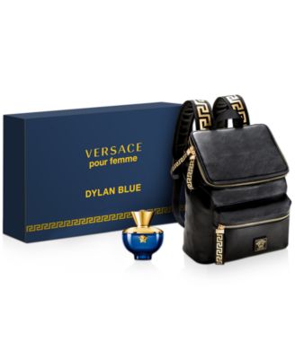 Versace Dylan Blue 3.4 Oz Eau de Parfum Spray 2pc Pour Femme Gift Set shops Backpack