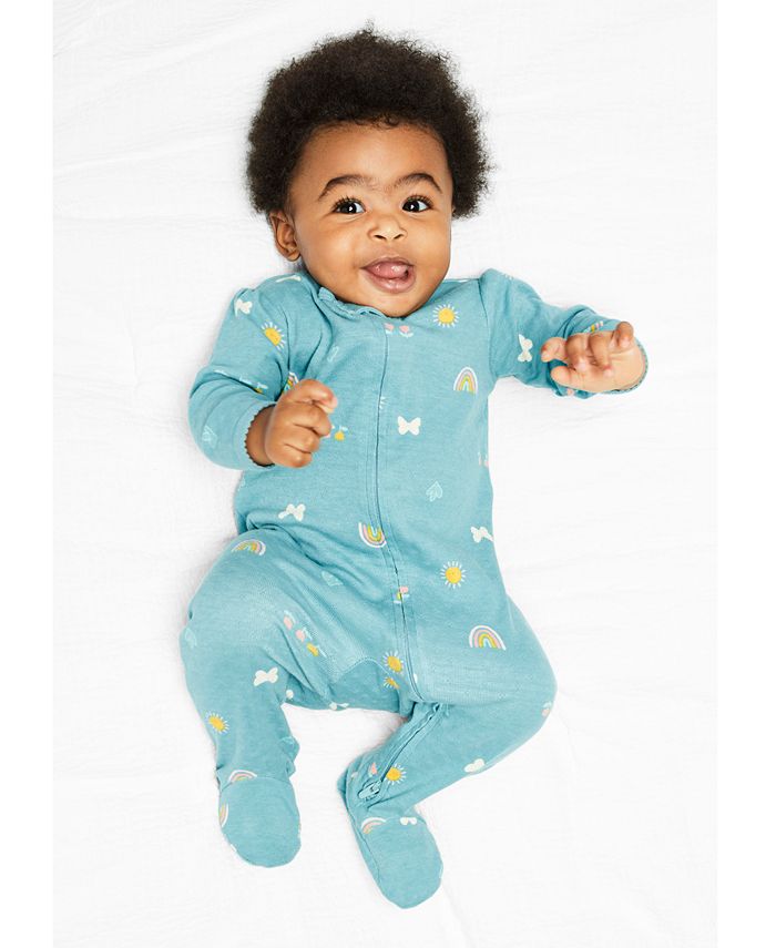 Carter's Baby Girls Butterfly 2Way Zip Cotton Sleep Play Macy's