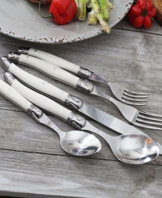 Laguiole 20 Piece Stainless Steel Flatware Set, Service for 4
