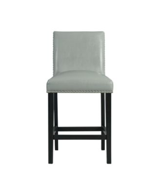 Pia Faux Leather Counter Height Side Chair Set