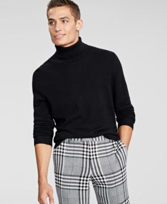 Men's cashmere turtleneck best sale