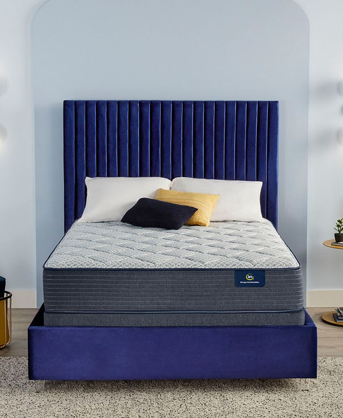 Serta Serene Sky 11" Plush Mattress Set Queen Split & Reviews
