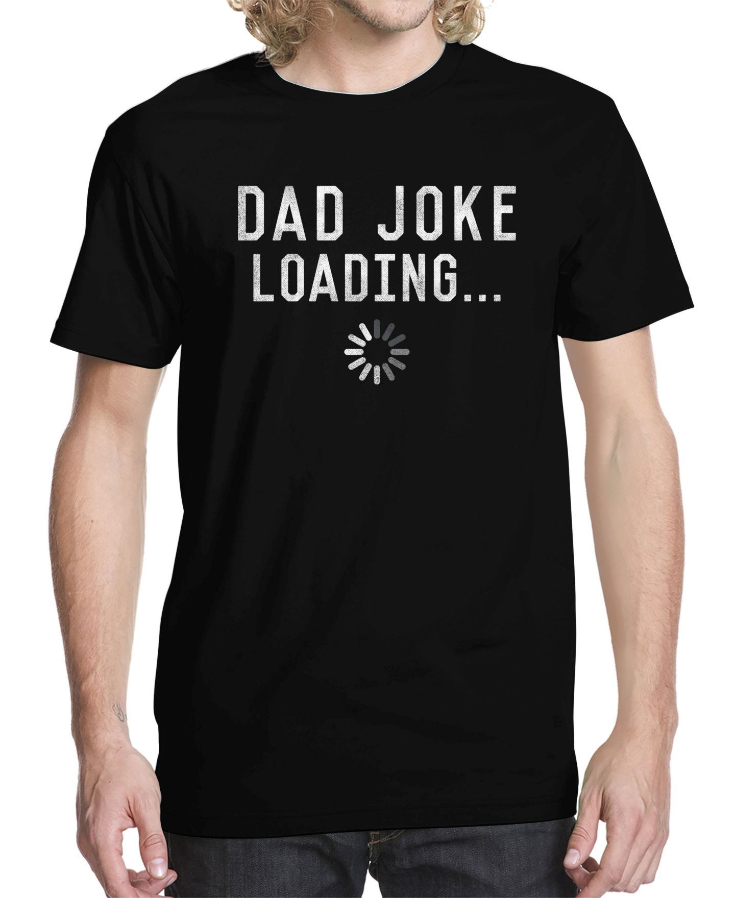 Мужская футболка Buzz Shirts Dad Joke Loading Graphic — фото 1