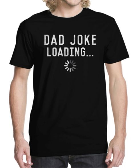 Мужская футболка Buzz Shirts Dad Joke Loading Graphic