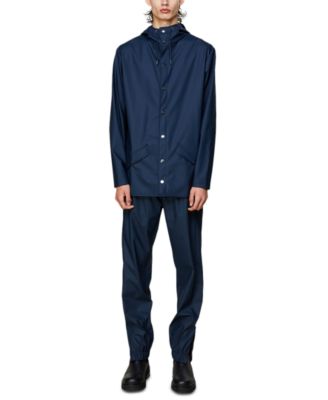 Unisex Short Hooded Raincoat