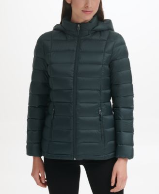 women's blue leather jacket