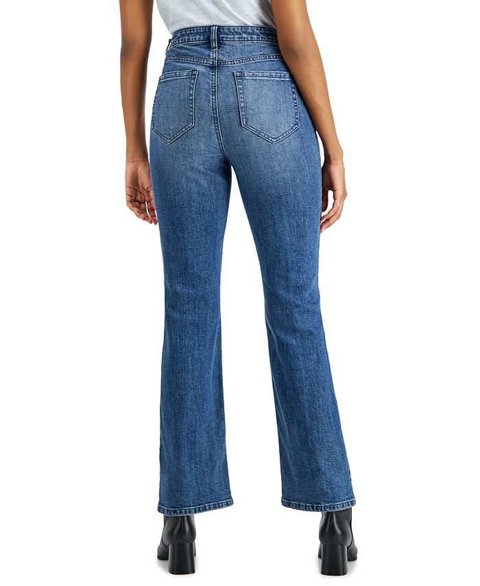 Style & Co Vintage Classic Ripped Bootcut Jeans, Created for Macy's ...