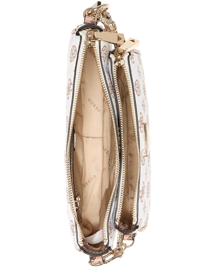 GUESS Arie 2in1 Double Pouch Signature Crossbody & Reviews Handbags