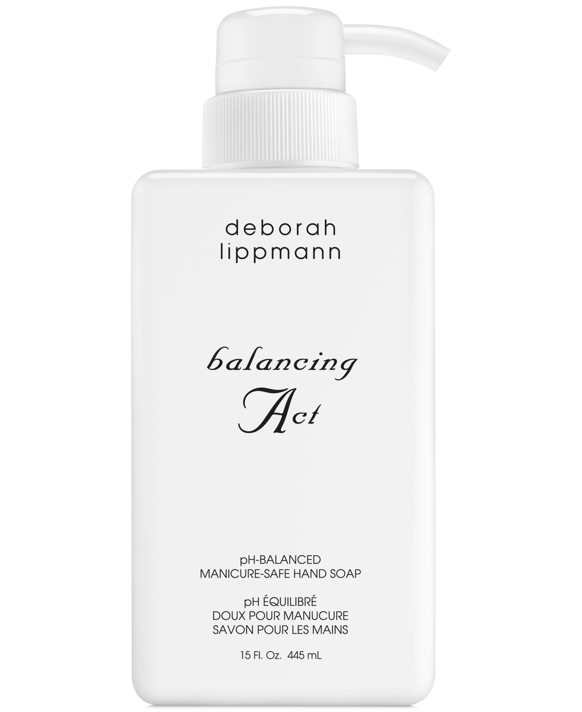 Deborah Lippmann Balancing Act Ph-balanced Manicure-safe Hand Soap, 15-oz. In N,a