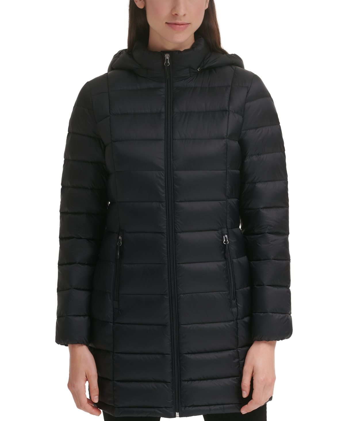 Charter Club Women's Packable Hooded Down Puffer Coat, Created for Macy's