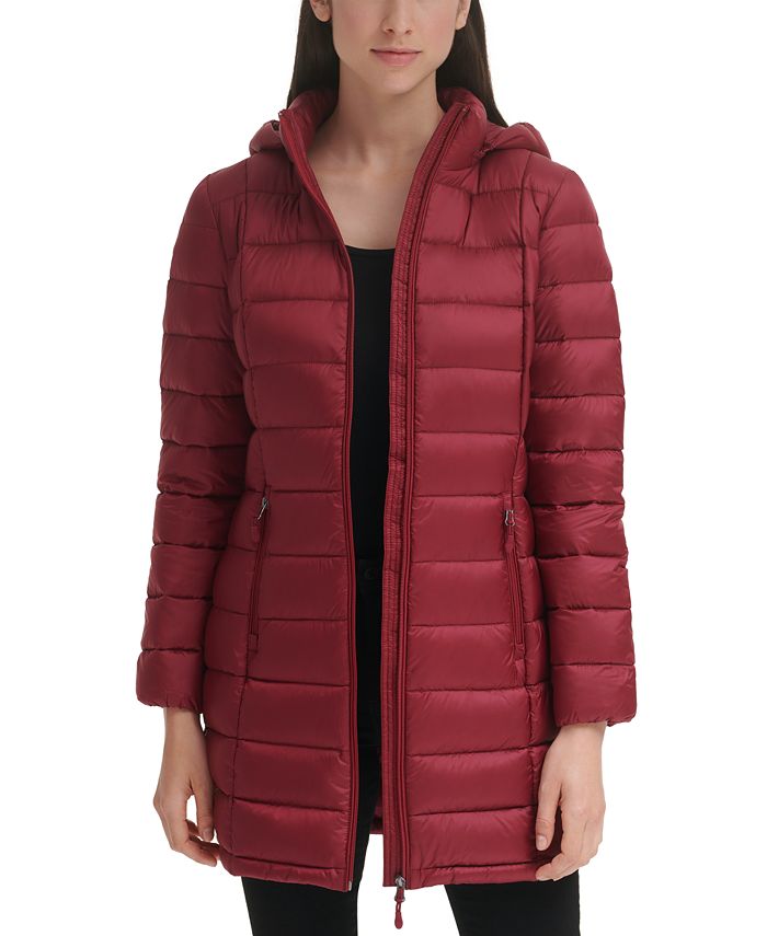 Charter Club Women's Packable Hooded Down Puffer Coat, Created for Macy