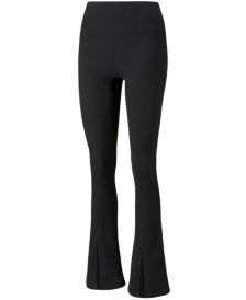 Women's Classics Ribbed Front-Slit Pants