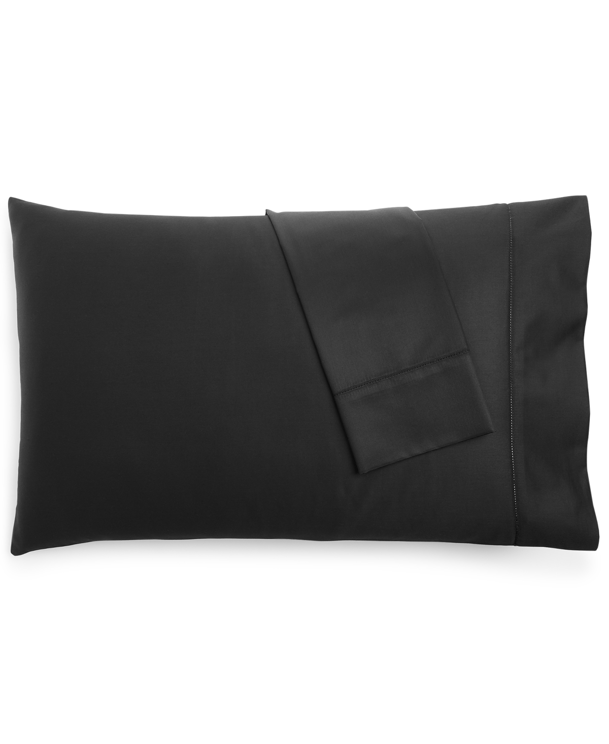 Hotel Collection Closeout!  680 Thread Count 100% Supima Cotton Pillowcase Pair, Standard, Created Fo In Caviar Black
