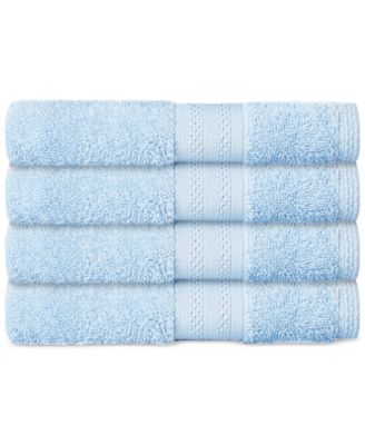 Sunham - Soft Spun Cotton 4-Pc. Hand Towel Set