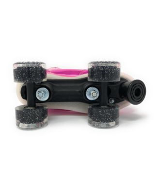 Chicago Pulse LED Light Up Quad Roller Skates, Pink
