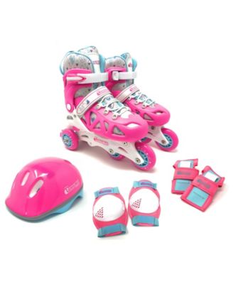 Chicago Adjustable Inline Training Skate 8pc Combo Set - Size S (J10-J13)