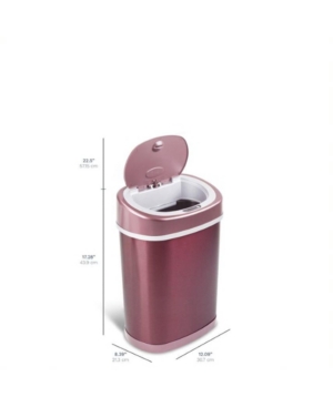 Oval Motion Sensor Trash Can 39 Gallon