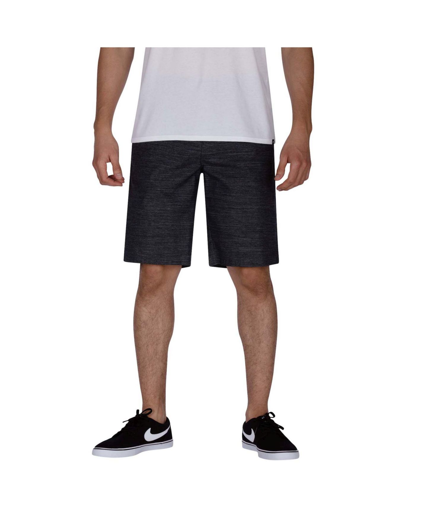 Мужские шорты Hurley Dri Breathe 21" Shorts, цвет: Чёрный — фото 1