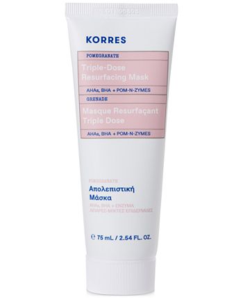 KORRES - Korres Pomegranate Triple-Dose Resurfacing Mask, 2.54-oz.