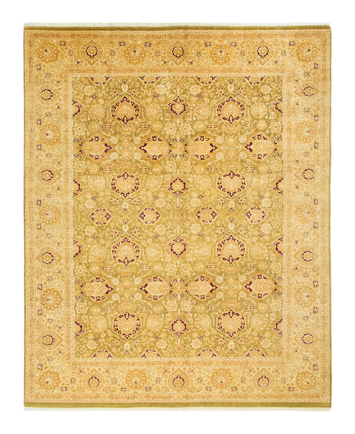 Closeout! Adorn Hand Woven Rugs Mogul M1404 8'2in x 10'4in Area Rug - Tan