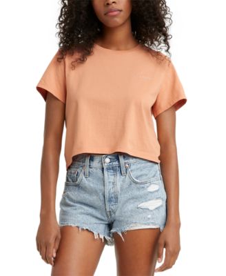 Levi's - Juniors' Jordie Cotton Cropped T-Shirt